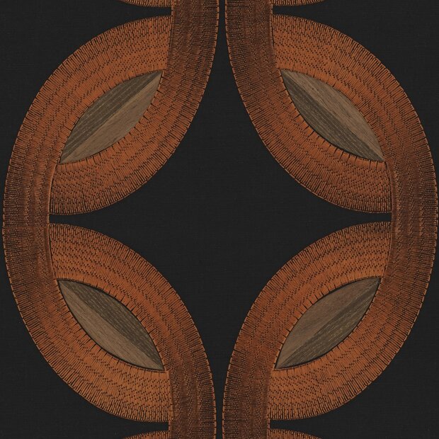 Casamance Mimbeau 77380377 Zwart