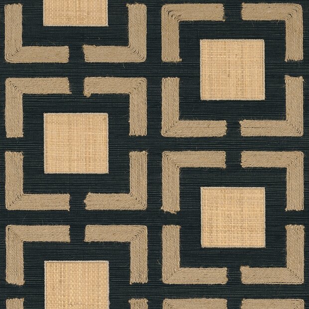 Casamance Taormina 73060314 Zwart