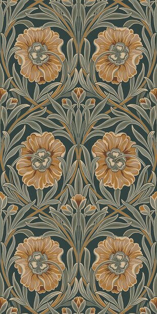Casamance Isadora 70370304 (incl. Gratis Lijm*) Groen
