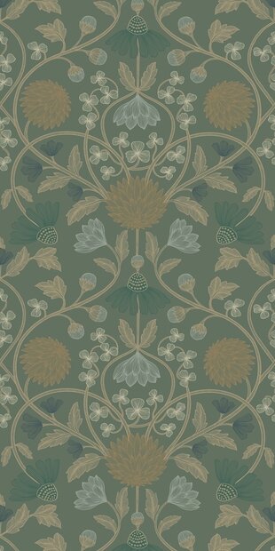 Casamance Isadora 70450712 (incl. Gratis Lijm*) Groen