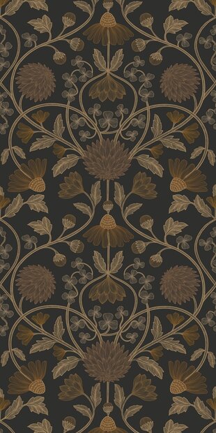 Casamance Isadora 70450916 (incl. Gratis Lijm*) Zwart