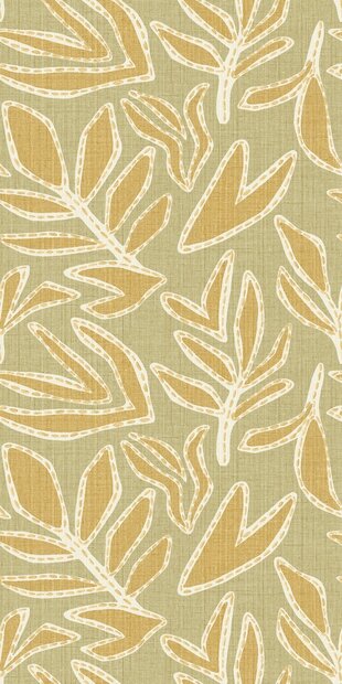 Casamance Lanzea 77640202 (incl. Gratis Lijm*) Groen
