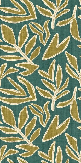 Casamance Lanzea 77640304 (incl. Gratis Lijm*) Groen