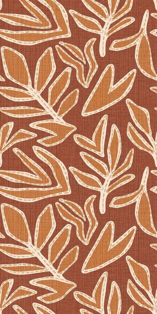 Casamance Lanzea 77640406 (incl. Gratis Lijm*) Bruin