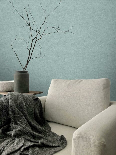 Noordwand Hohenberger Line &amp; Leaf 27993 Blauw