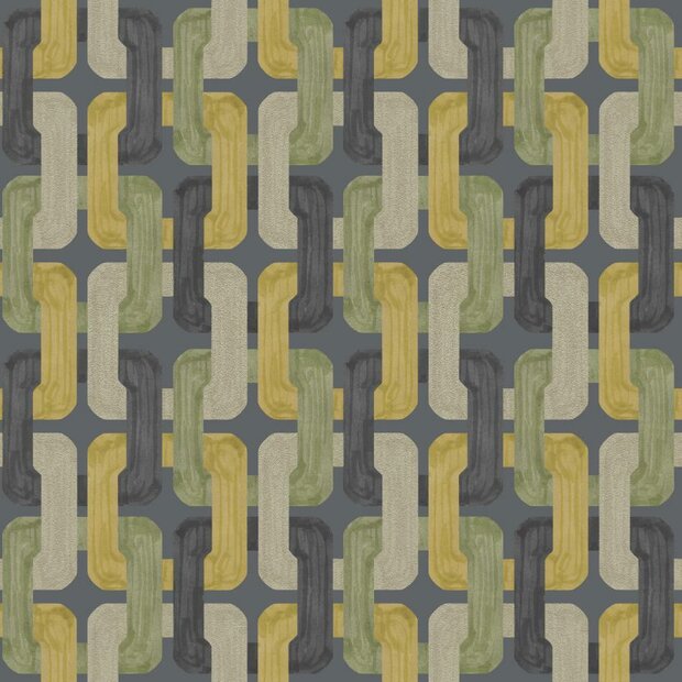 Noordwand Hohenberger Line &amp; Leaf 81439 Groen