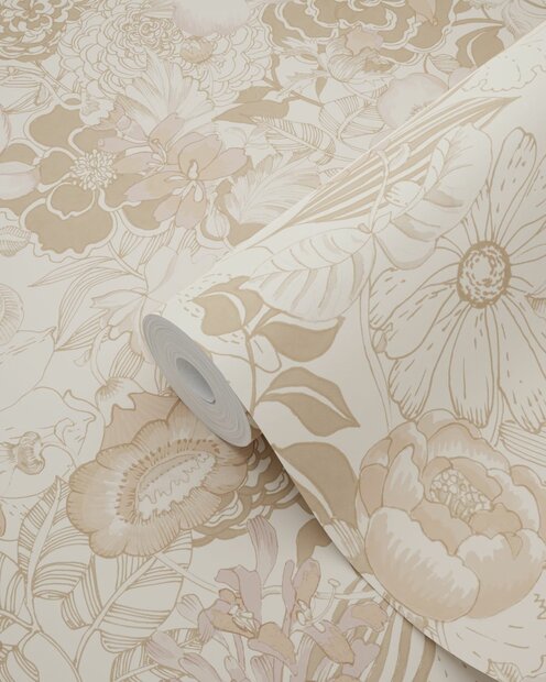 Esta Home Floral Fever 139763 Beige