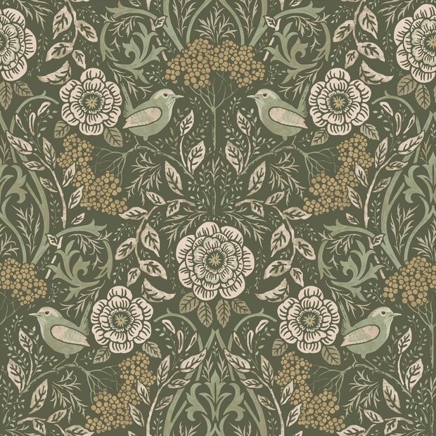 Esta Home Floral Fever 139831 Groen