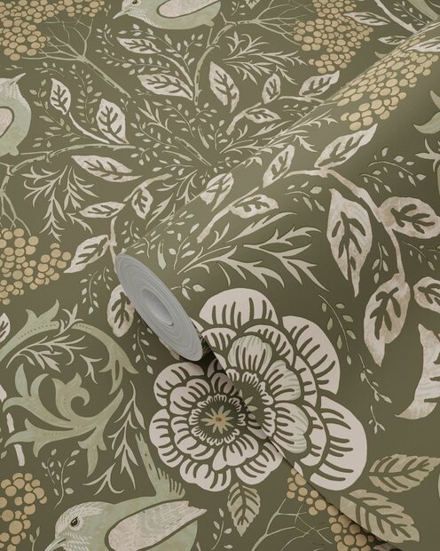 Esta Home Floral Fever 139831 Groen