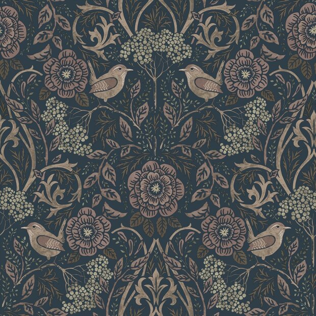 Esta Home Floral Fever 139832 Blauw