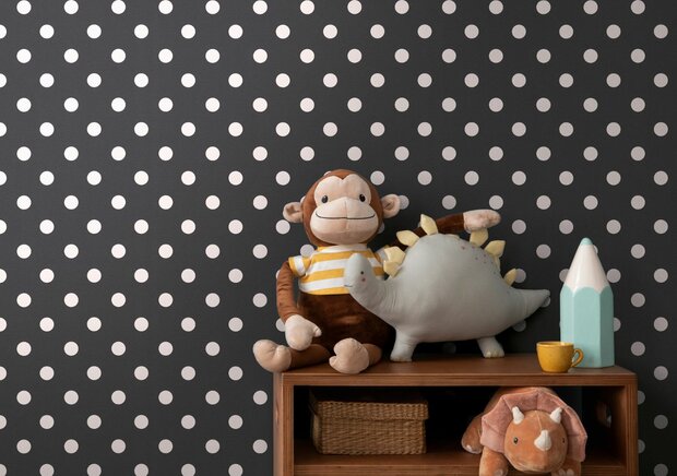 AS Creation Kids Studio 36336-4 / 363364 Zwart / Wit