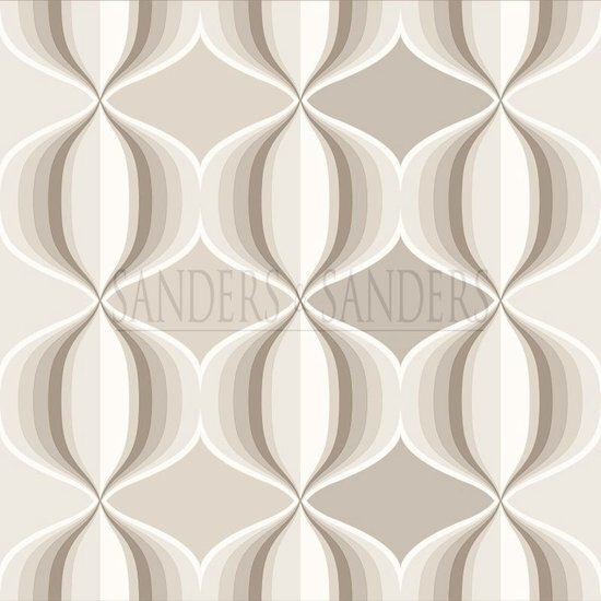 Sanders &amp; Sanders Trends &amp; More behang 935229 - Bruin - Beige
