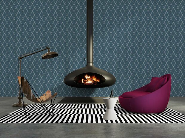 AS Creation Michalsky Dream Again 36502-4 / petrol