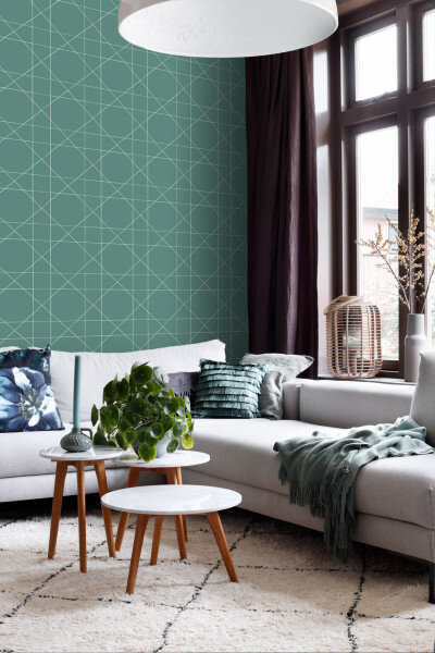 Esta Home Scandi Cool 139092 (incl. Gratis Lijm*) - Groen