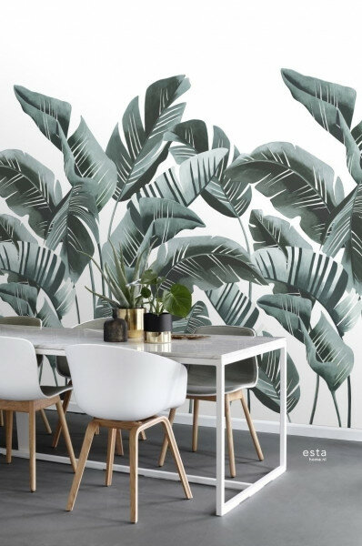 Esta Home Jungle Fever 158898 (incl. Gratis Lijm*) - Turquoise