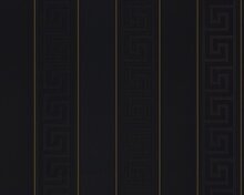 Versace 93524-4 - Zwart Behang