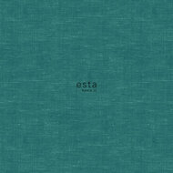 Esta Boho Chic 148696 - Turquoise - Groen Behang