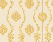 AS Creation Chateau 5 34493-4 - Geel / Creme Behang