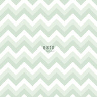 Esta Little Bandits 128858 - Groen Behang