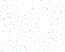 AS Creation Little Stars 35855-2 - Wit / Blauw Behang