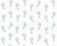 AS Creation Little Stars 35863-1 - Grijs / Wit Behang