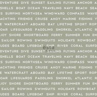 Esta Regatta Crew - Surf Edition 138959 - Groen Behang