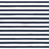 Esta Regatta Crew - Surf Edition 138970 - Blauw Behang