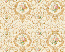 AS Creation Chateau 5 34391-5 - Goud / Geel Behang