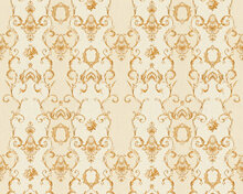 AS Creation Chateau 5 34392-5 - Goud / Creme Behang