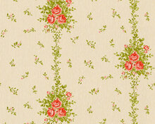 AS Creation Chateau 5 34500-1 - Rood / Groen Behang