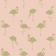 Esta Home Jungle Fever 138994 - Roze Behang