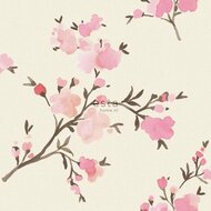 Esta Blush 148716 - Roze - Beige Behang