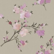 Esta Blush 148717 - Paars Behang