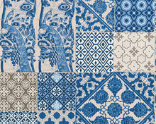 AS Creation Metropolitan Stories | 36923-1 - Blauw / Creme Behang