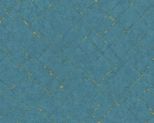 AS Creation Emotion Graphic 36881-5 - Blauw / Goud Behang