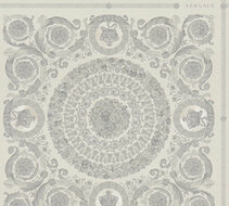 Versace Home 4 - 37055-5 - Zilver - Grijs Behang