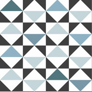 Esta Home Scandi Cool 139097 - Zwart - Blauw Behang