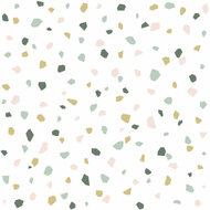 Esta Home Scandi Cool 139033 - Wit - Roze Behang