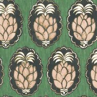Casadeco Cuba CBBA84357434 - Roze / Groen Behang
