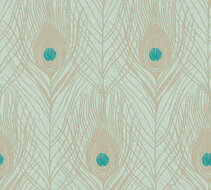 AS Creation Absolutely Chic 36971-3 | 369713 - Groen / Blauw Behang