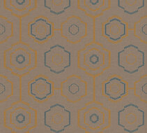 AS Creation Ethnic Origin 37177-3 | 371773 - oker petrol Behang