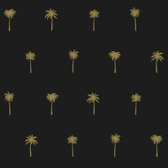Esta Paradise 139161 - Zwart - Goud Behang