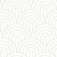Esta Art Deco 139215 - Wit - Goud Behang