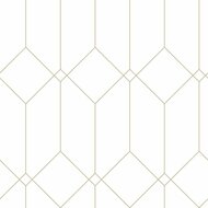 Esta Art Deco 139223 - Wit - Goud Behang