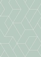 Esta Art Deco Fotobehang 158963 - Groen Behang