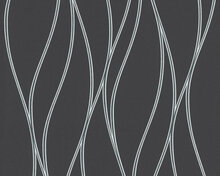 AS Creation Trendwall | 3713-24 - 371324 - Zwart / Zilver Behang