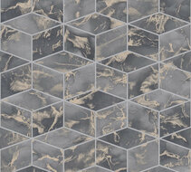 AS Creation Metropolitan Stories II Alena / St. Petersburg 37863-3 - 378633 - Grijs / Goud Behang