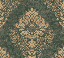 AS Creation Metropolitan Stories II Alena / St. Petersburg 37901-1 - 379011 - Groen / Goud Behang