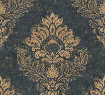 AS Creation Metropolitan Stories II Alena / St. Petersburg 37901-2 - 379012 - Blauw / Goud Behang