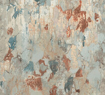 AS Creation Metropolitan Stories II Antonio / Barcelona 37954-1 - 379541 - Grijs / Rood Behang